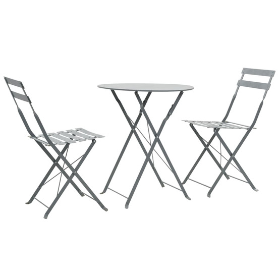 MOBILIER DE BISTRO 3 PCS ACI 2-(867935)