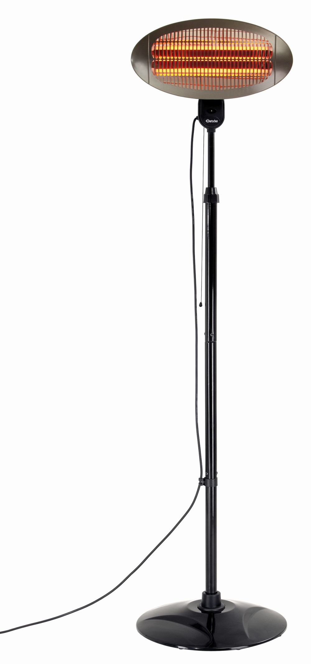 Chauffage radiant pour terrasses st2000 e - 2 kw - bartscher