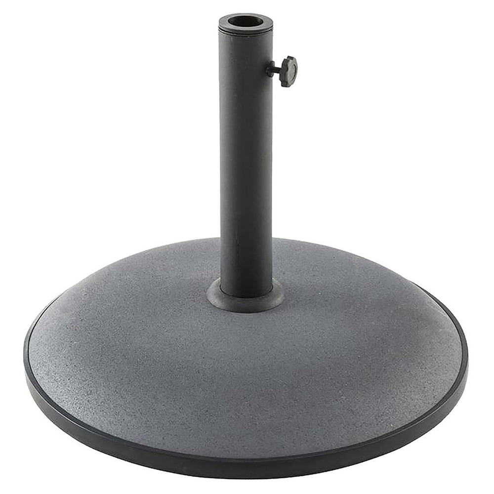 Pied de parasol rond gris