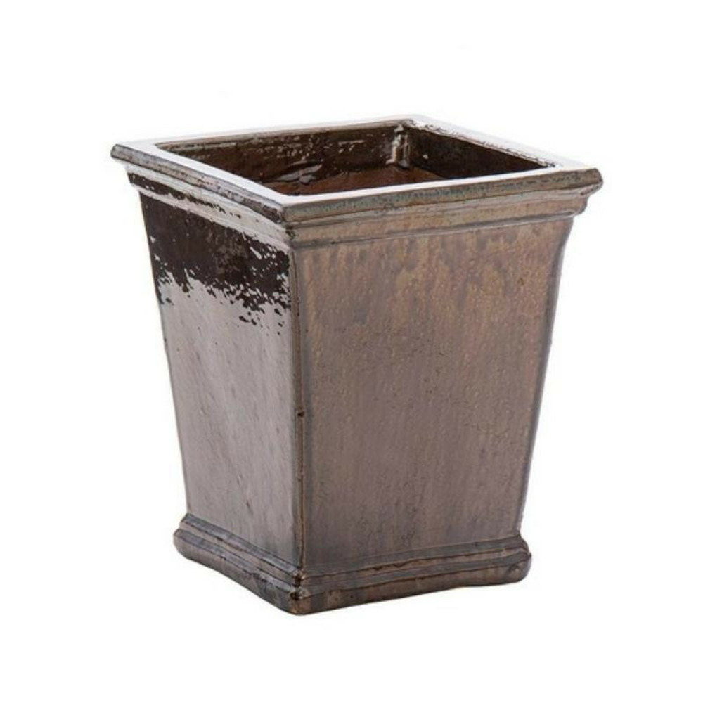 Jardinière ethan chloe en grès 36x36x42cm
