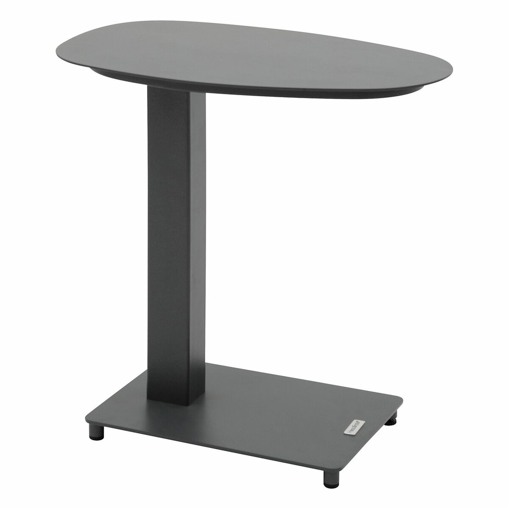 Table de jardin d'appoint en aluminium venuzia - graphite