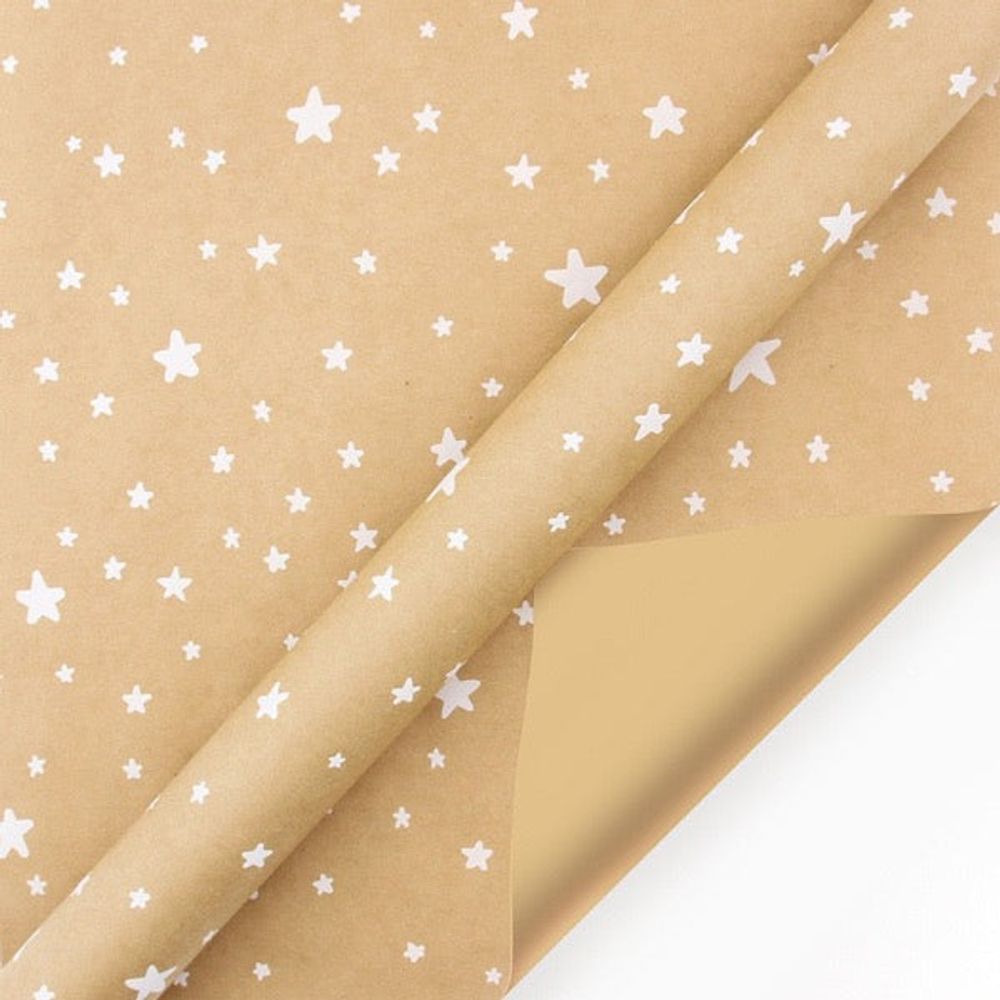 Papier cadeau de noël - etoile