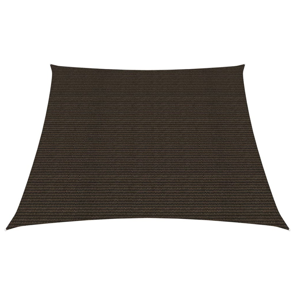 Voile d'ombrage 160 g/m² marron 3/4 x 3 m pehd