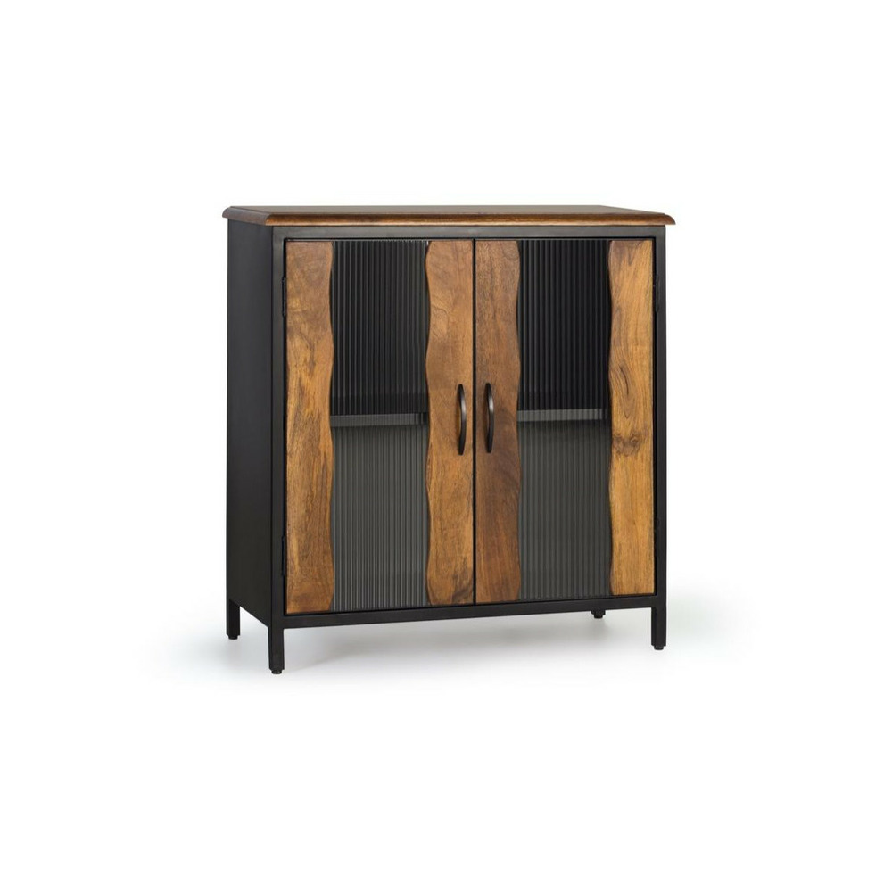 Buffet bois-fer noir - harielle décoration d'autrefois