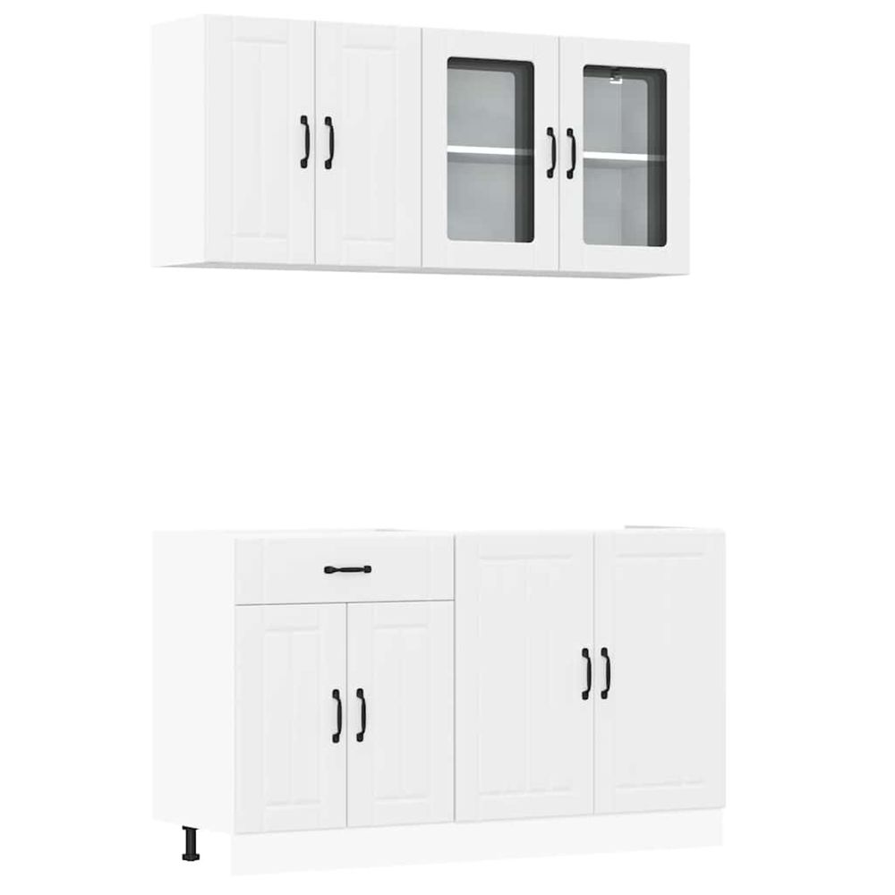 Ensemble de 4 meubles de cuisine 