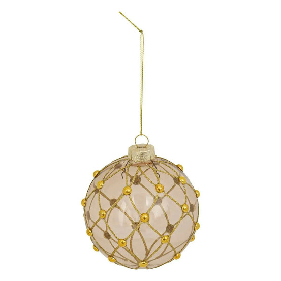Boule de noël en verre