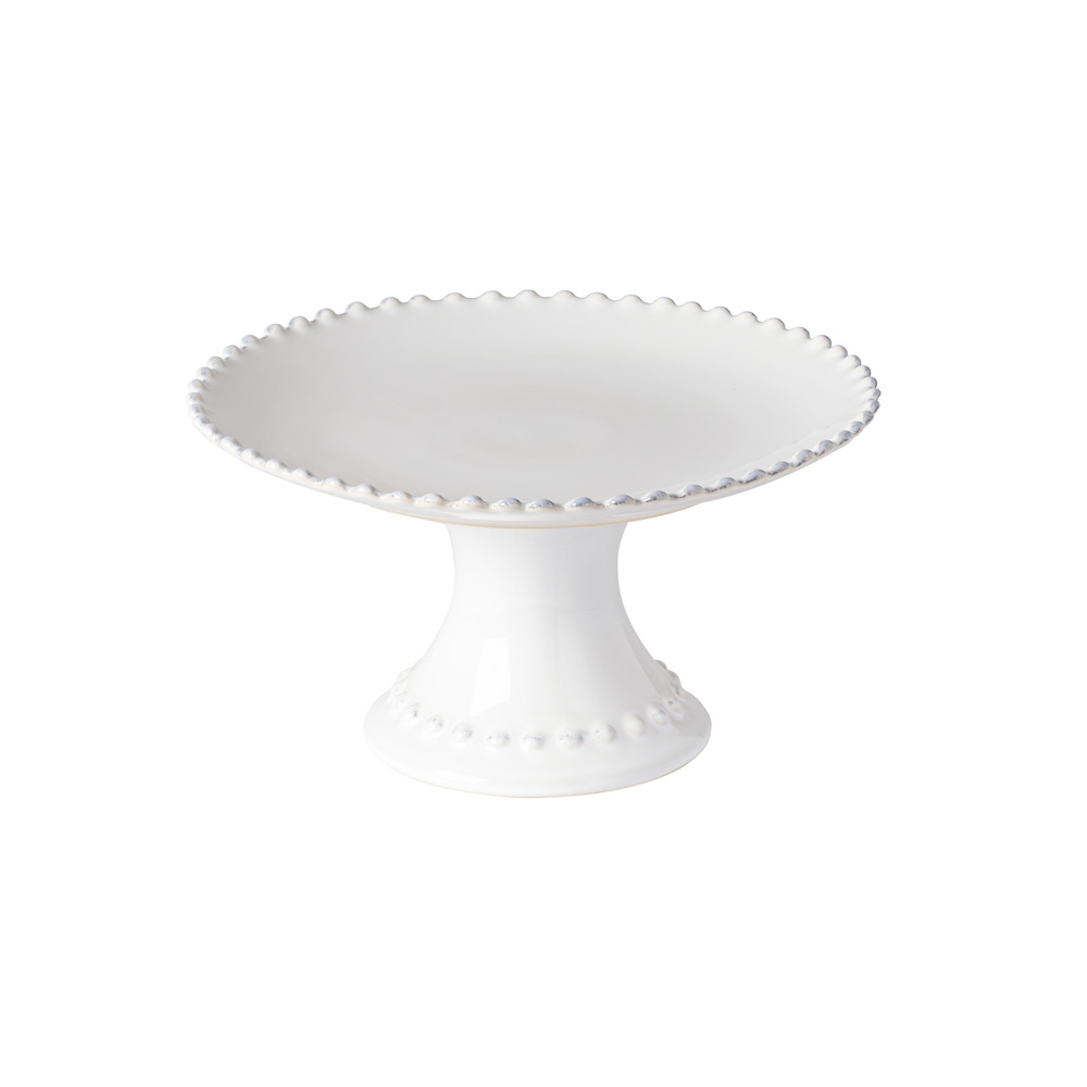 Présentoir à gâteau ø 22 cm pearl blanc - costa nova