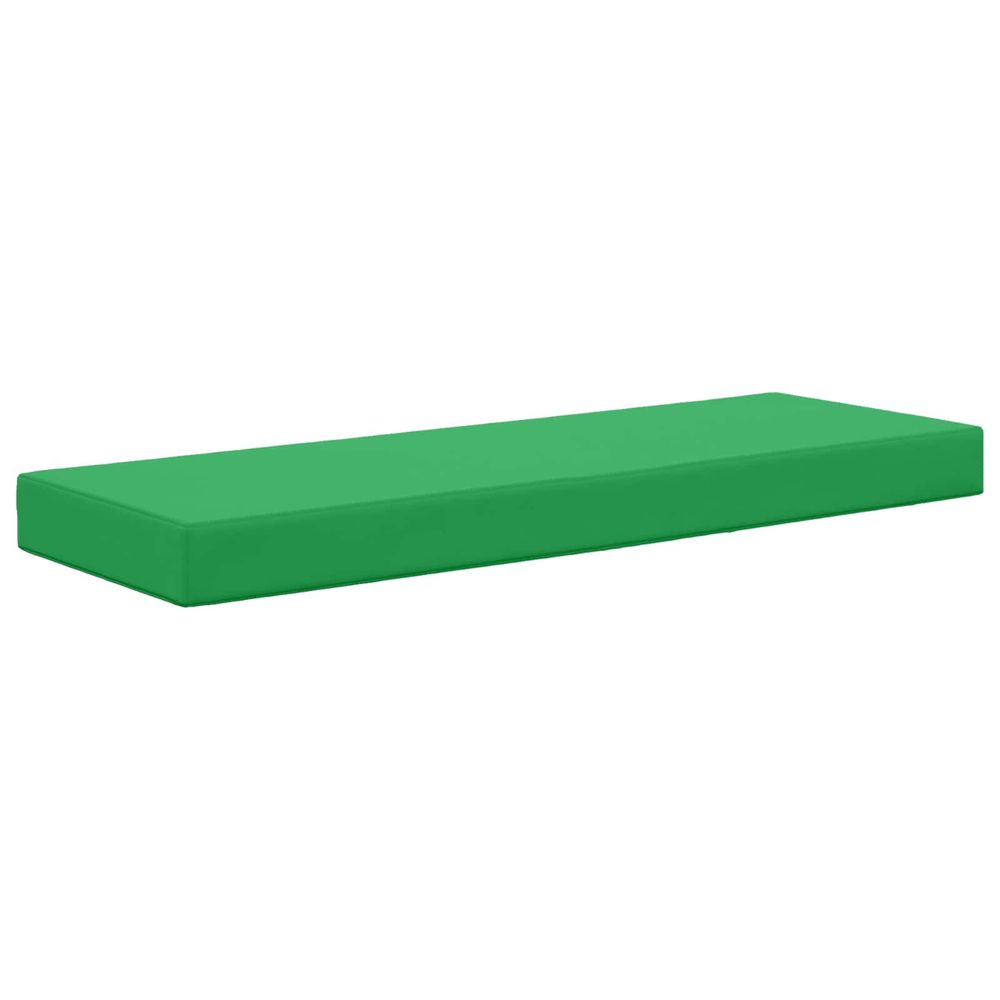 Coussin de siège d'extérieur 100 % polyester vert