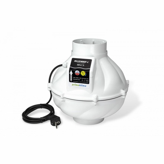 Extracteur prima klima whsp insonorisé ø 125mm