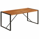Table de design bois acacia finition sesham - 180cm