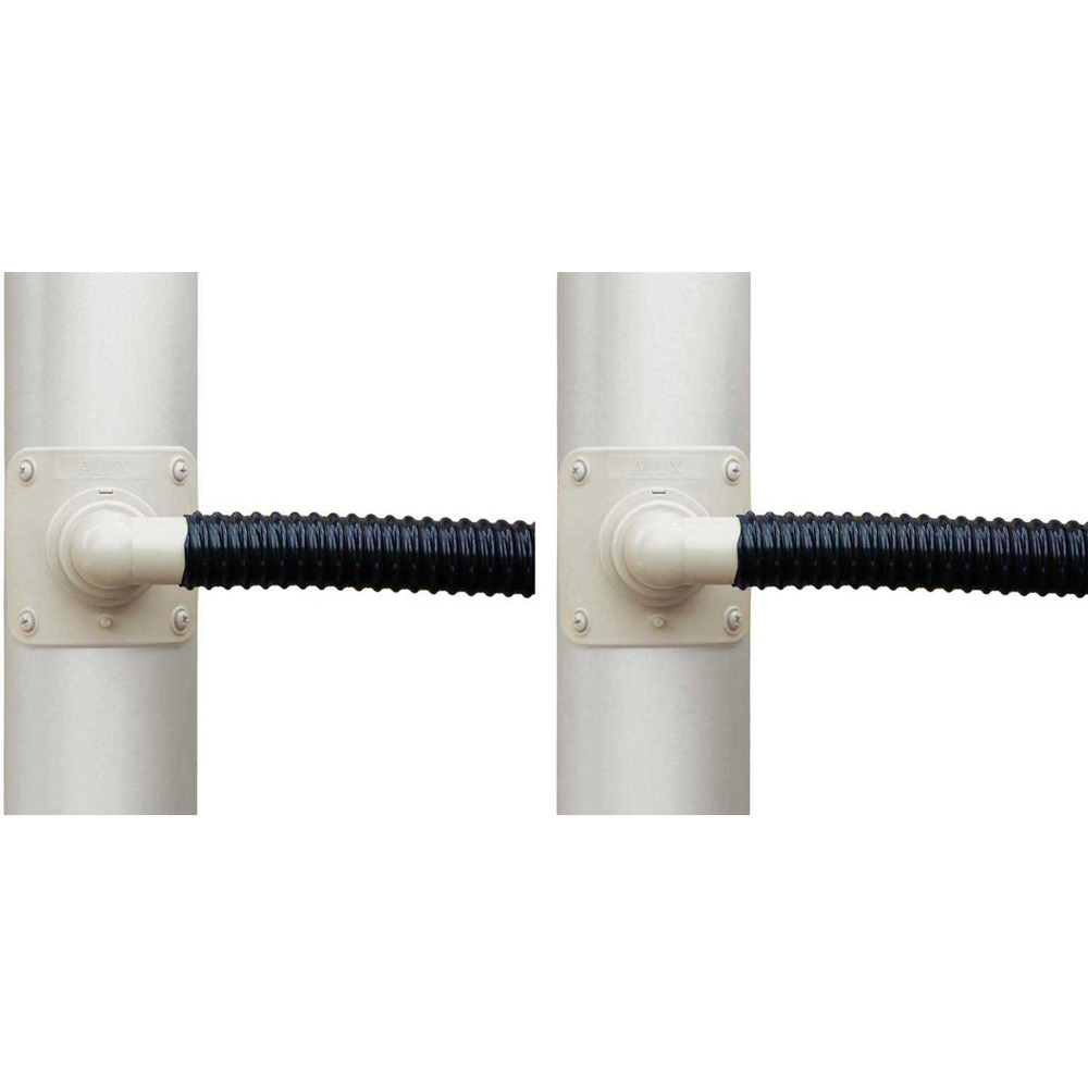 Collecteur d'eau sable pour gouttière circulaire (lot de 2) pour descente circul