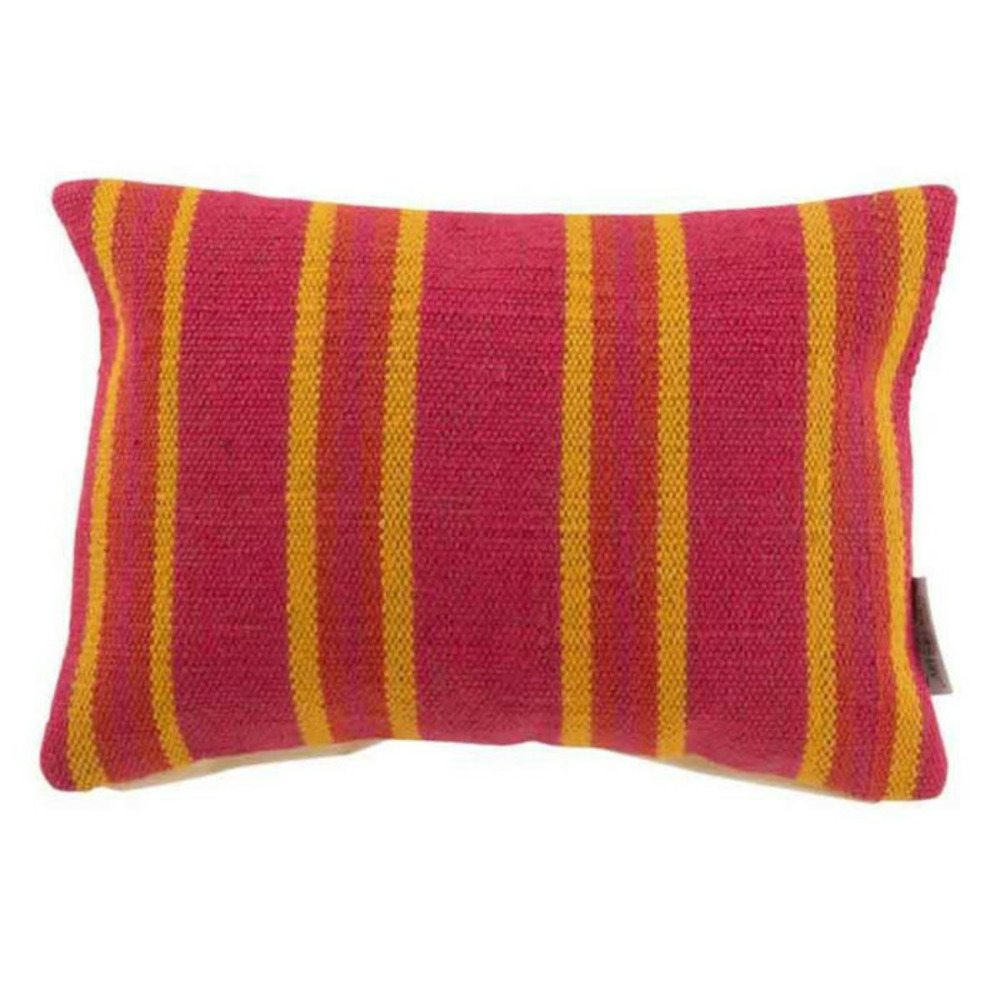Coussin déco anna 35x50cm rose & ocre