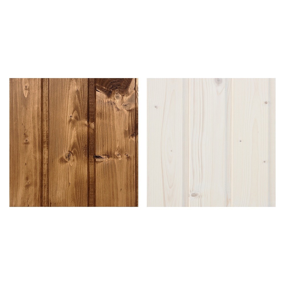 10l de produit de protection blanc + 10l de produit de protection chêne foncé timbela dkmt02-darkoak/white