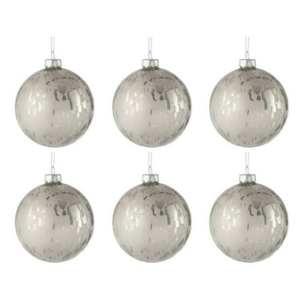 Lot de 6 boules de noël 