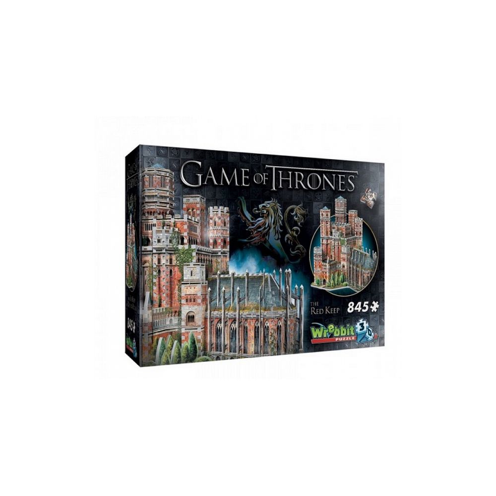 Puzzle 3d game of thrones le donjon rouge 845 pieces