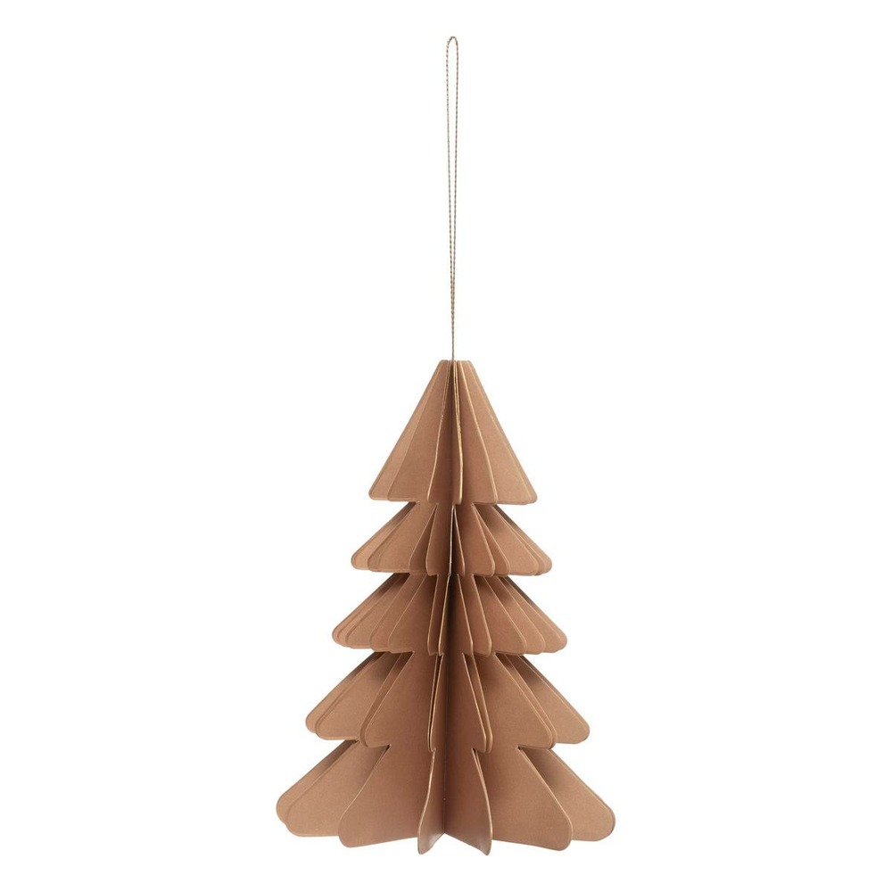 Décoration de sapin sapin beige 15cm