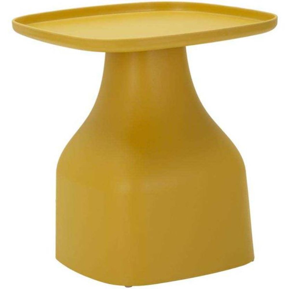 Table d'appoint en plastique gea 48 x 48 x 50 cm jaune