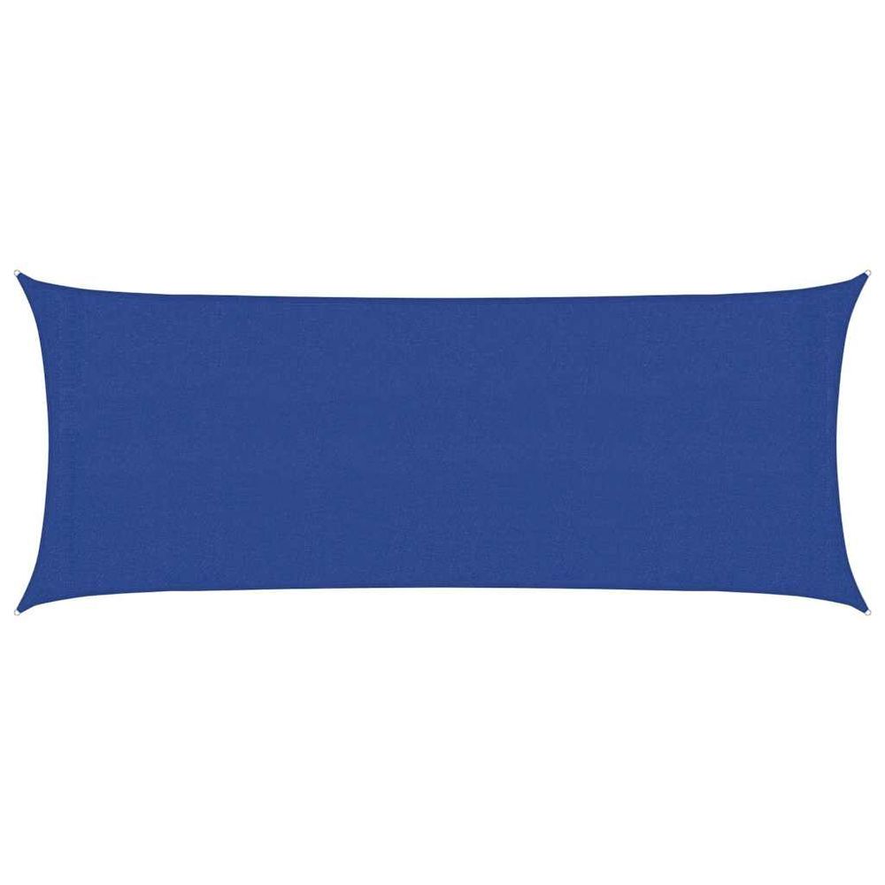 Voile d'ombrage 160 g/m² bleu 2x4,5 m pehd