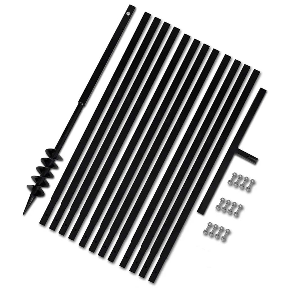 Bêche et tarière manuelle 80 mm avec rallonge mèche tarière 13 m