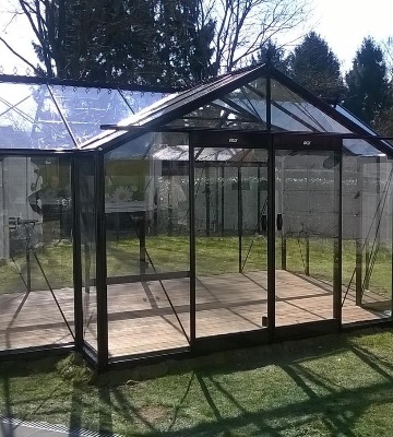 fabrication d'une serre de jardin