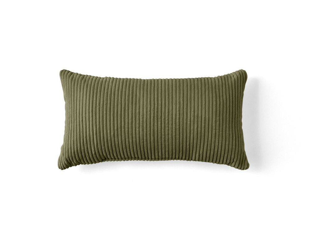 Colombine - coussin - en velours côtelé - 32x63 cm