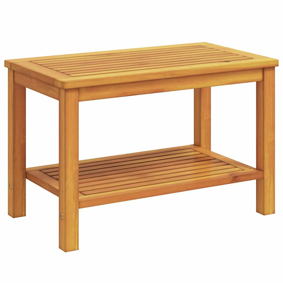 Table d'appoint marron 70 x 40 x 45 cm bois d'acacia massif