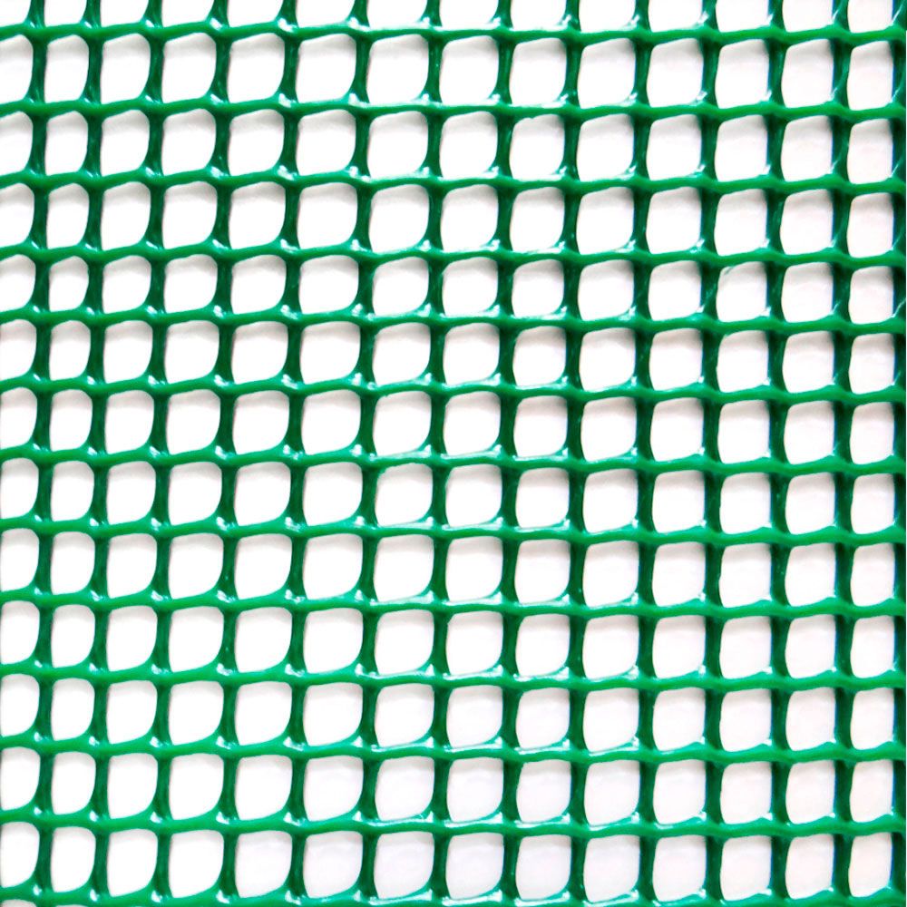 Rouleau de filet cadrinet vert clair 1x5mts vert 4,5x4,5mm | Truffaut