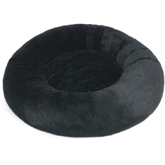 Velinda panier nuage pour chien et chat 70 cm — noir
