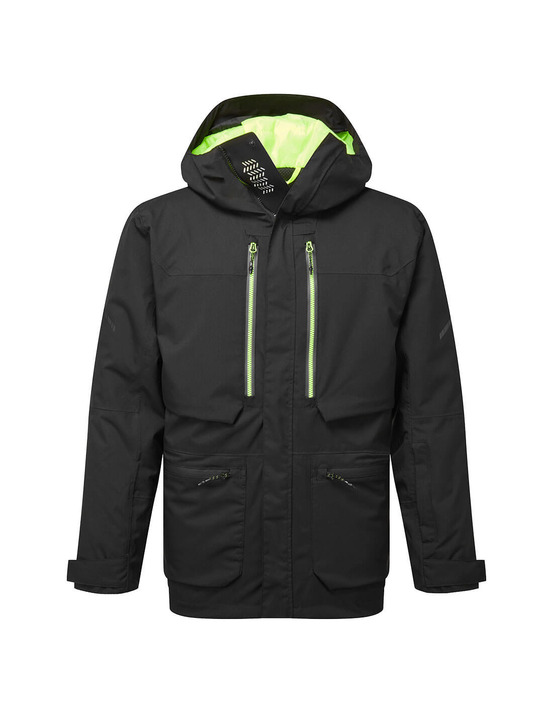 Ev4 parka d'hiver - taille l - noir tall - portwest