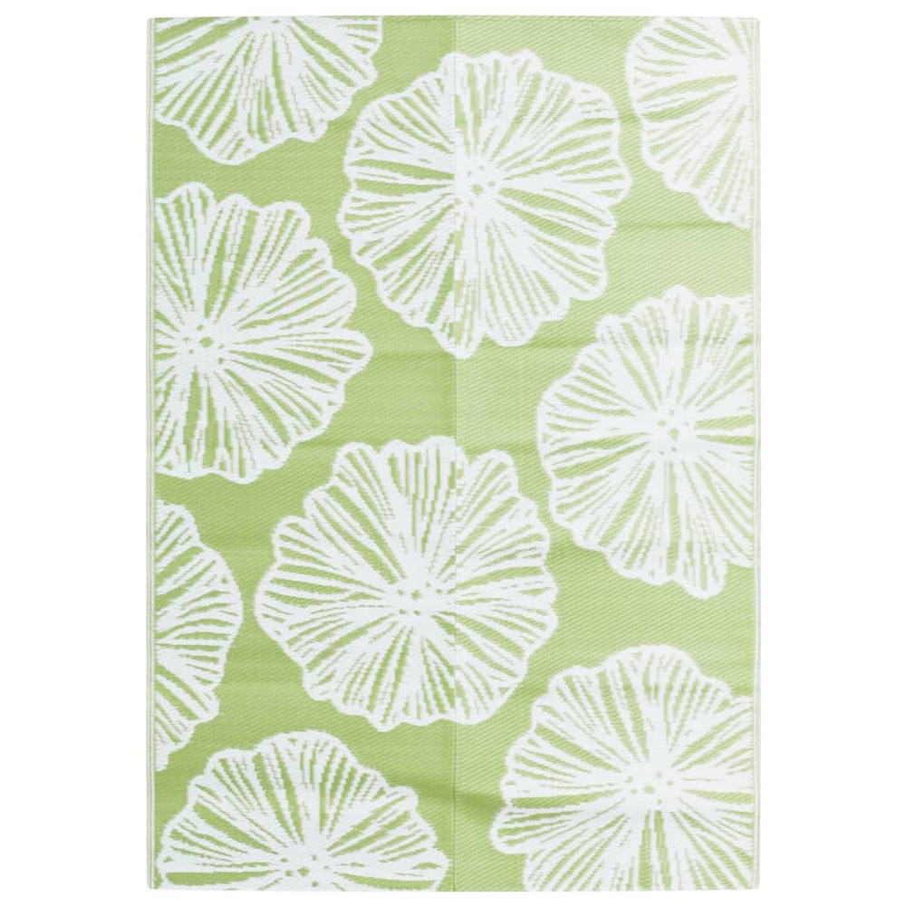 Tapis d'extérieur arakil vert 140 x 200 cm pp