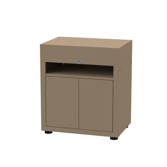 Meuble avec tablette, 80 x 55 cm taupe