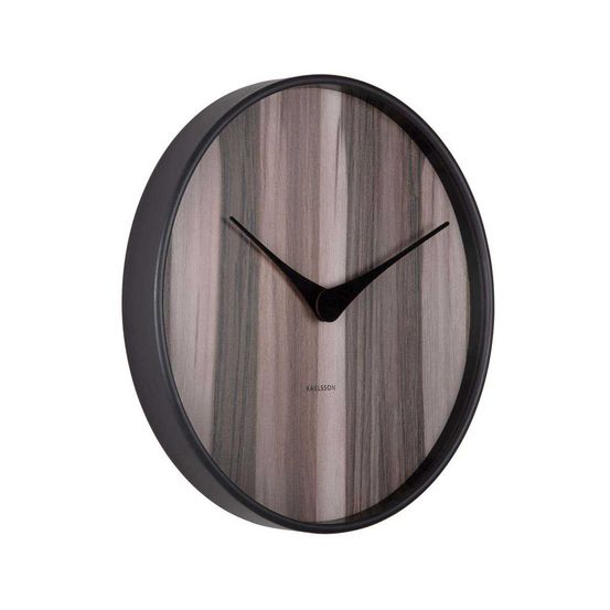 Horloge murale en bois melange