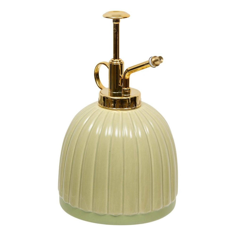 Pulvérisateur pour fleur vert en dolomite 10,7x10,7x17,5cm