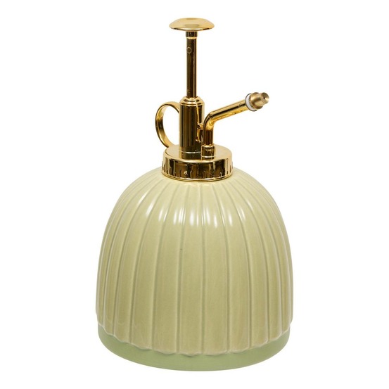 Pulvérisateur pour fleur vert en dolomite 10,7x10,7x17,5cm