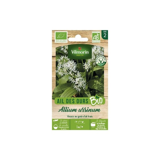 Sachet de graines ail des ours bio