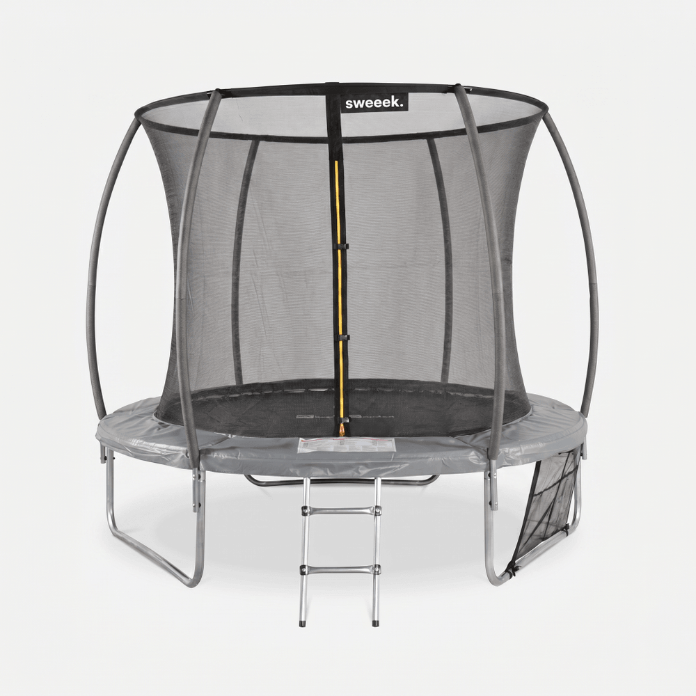 Trampoline rond ø 250cm avec filet de protection intérieur - pluton inner 2,50 m 250 cm