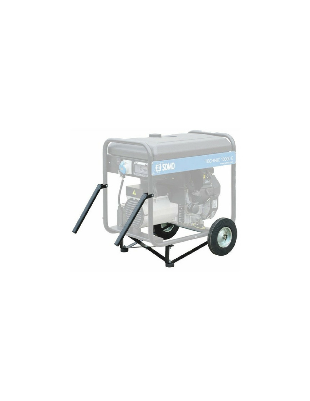 Kit brouette pour groupe électrogène supérieur 6 kw réference rkb2