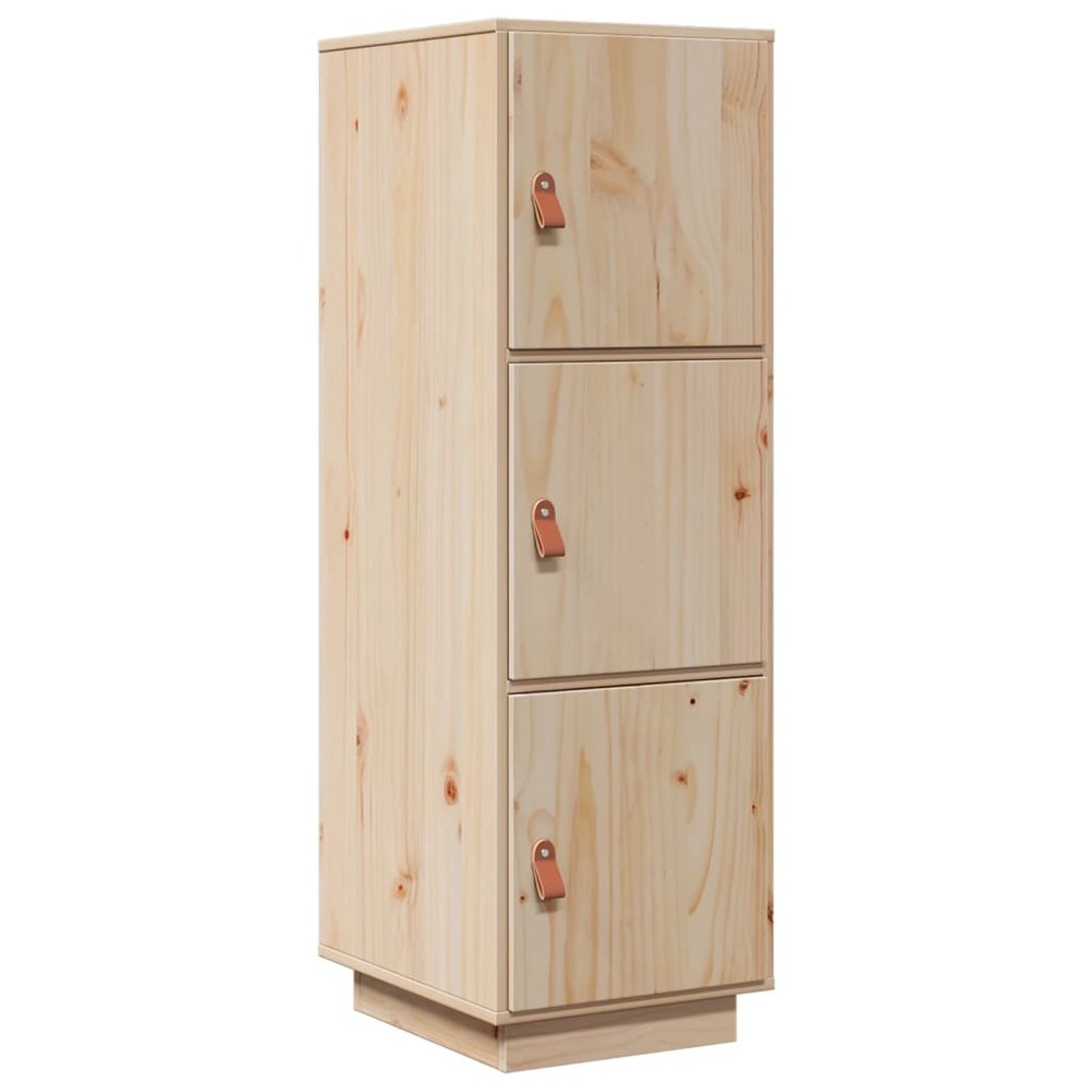 Buffet bahut commode armoire meuble de rangement organisateur cuisine salle de séjour salon haut 34 x 40 x 108,5 cm bois mass