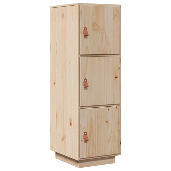 Buffet bahut commode armoire meuble de rangement organisateur cuisine salle de séjour salon haut 34 x 40 x 108,5 cm bois mass