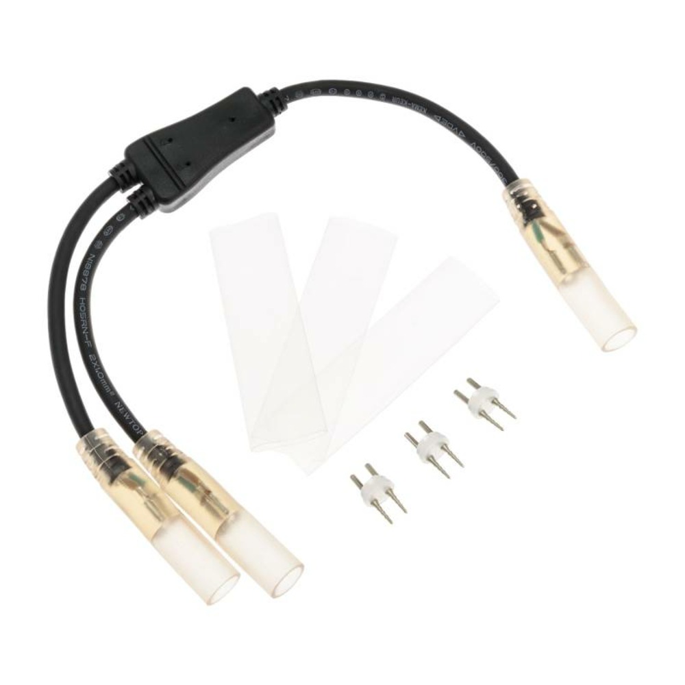 Connecteur en t pour cordon lumineux led lotti
