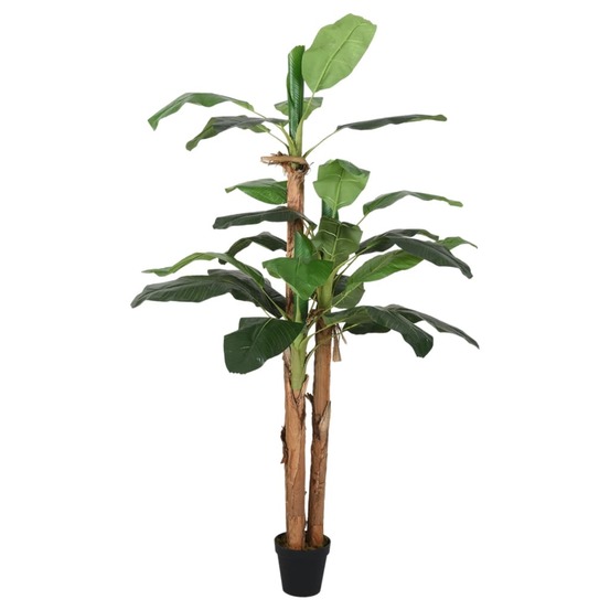 Bananier artificiel 22 feuilles 200 cm vert