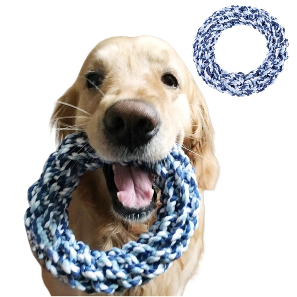 Jouets à mâcher pour chiens-jouet dentaire avec corde pour chien