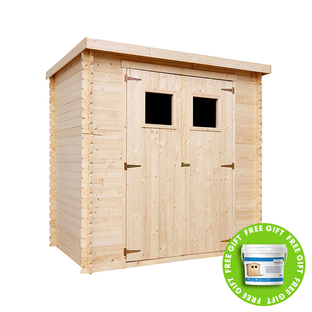 Cabane Lifetime 215 x 227 x 215 cm Gris