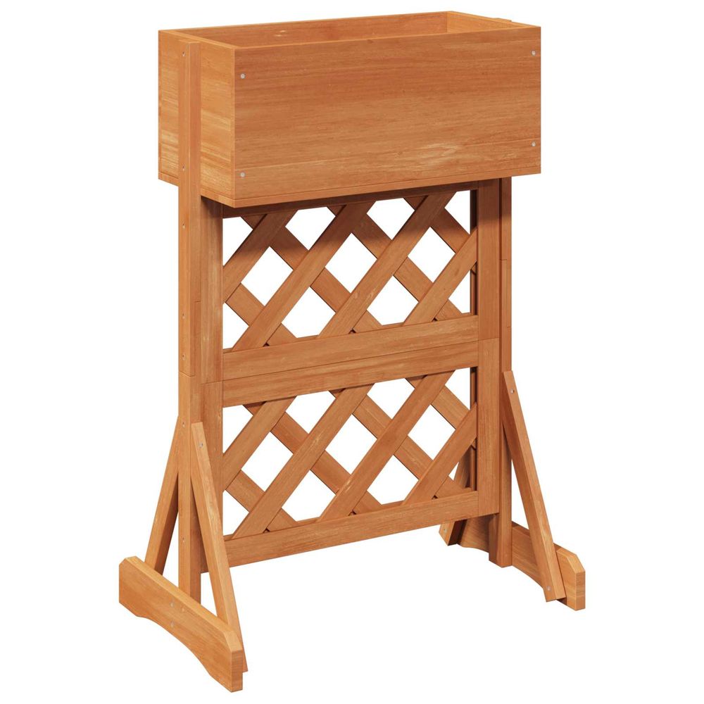 Trellis de jardin vertical orange 48 x 30 x 70,5 cm
