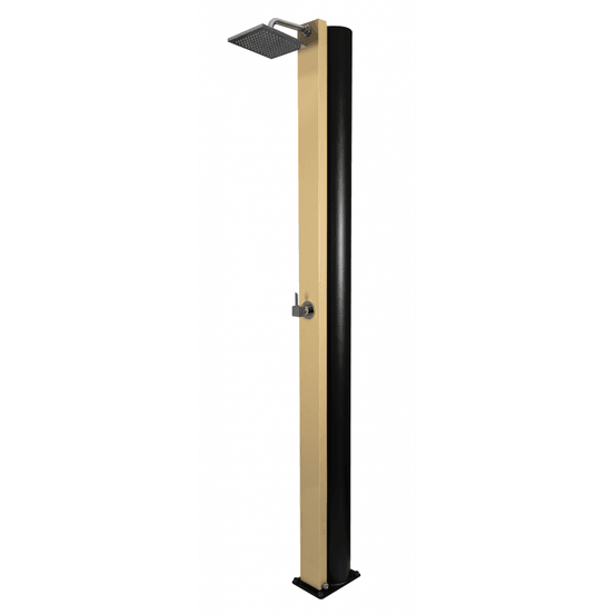 Douche de piscine solaire square beige 40l