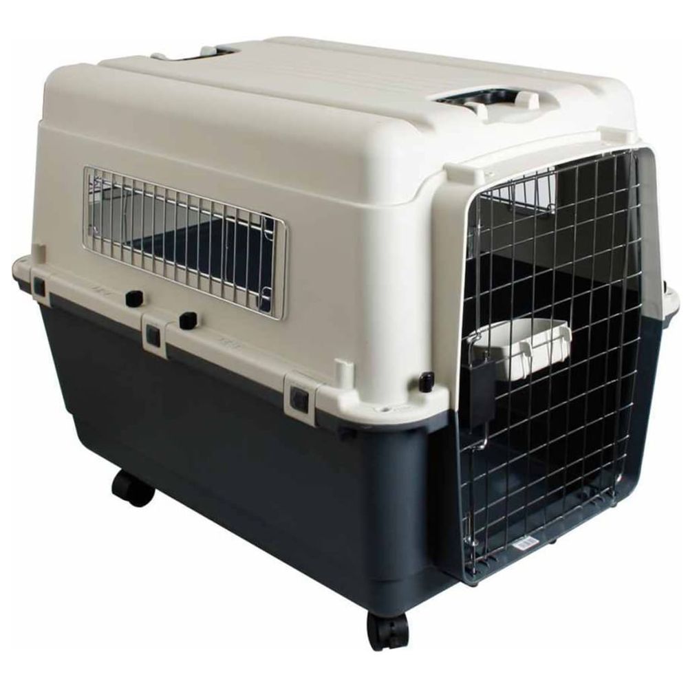 Cage transport pour animaux de compagnie nomad xl 91x60x74 cm