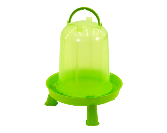 Abreuvoir plastique sur pieds poules, volailles 8 litres
