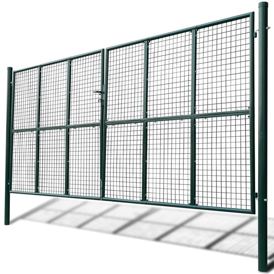 Portail de jardin en maille 400x175 cm