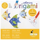 Coloring origami - poisson