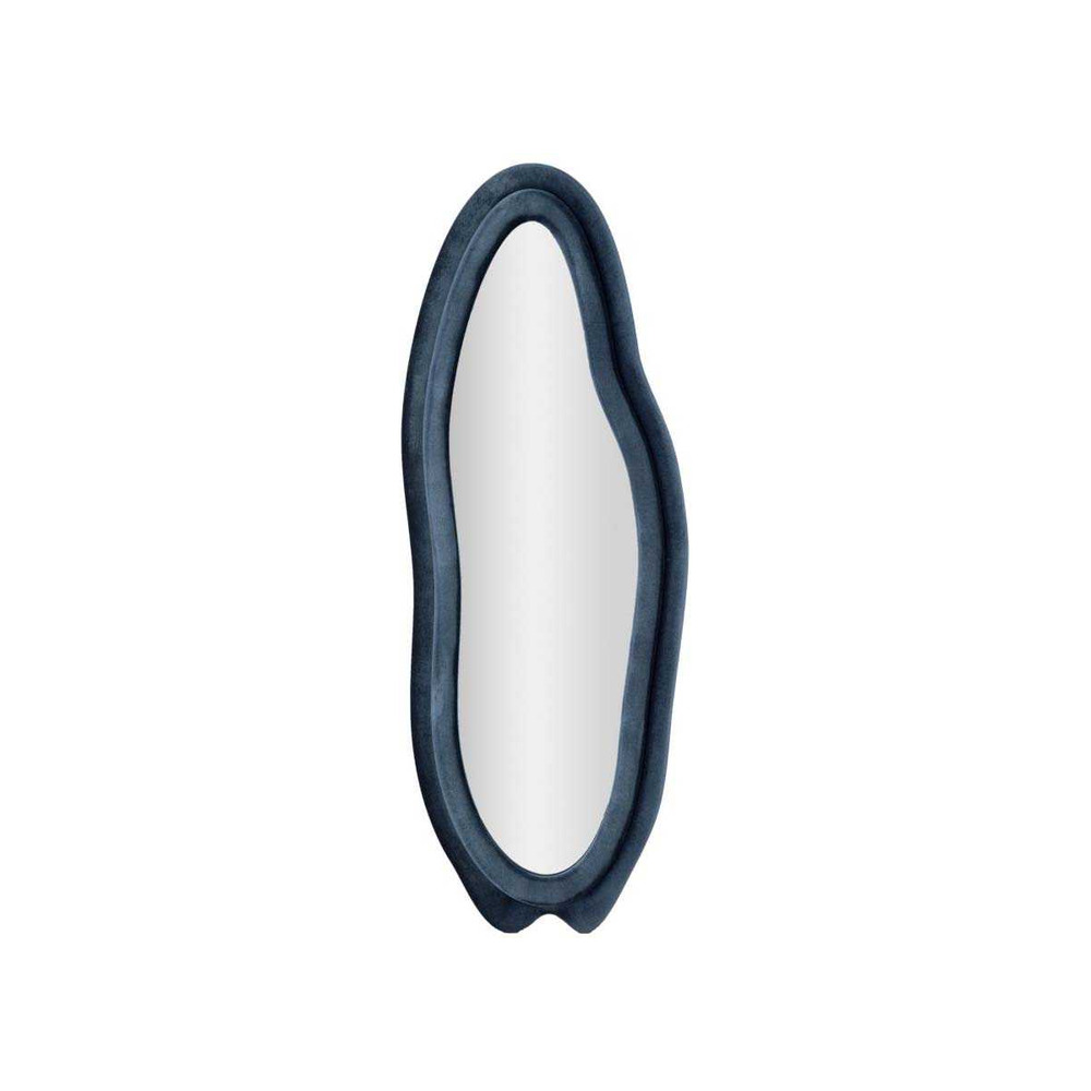 Miroir en verre et tissu chanel 60 x 41 x 160 cm bleu